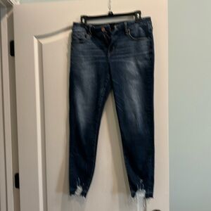 Buckle Black ankle skinny